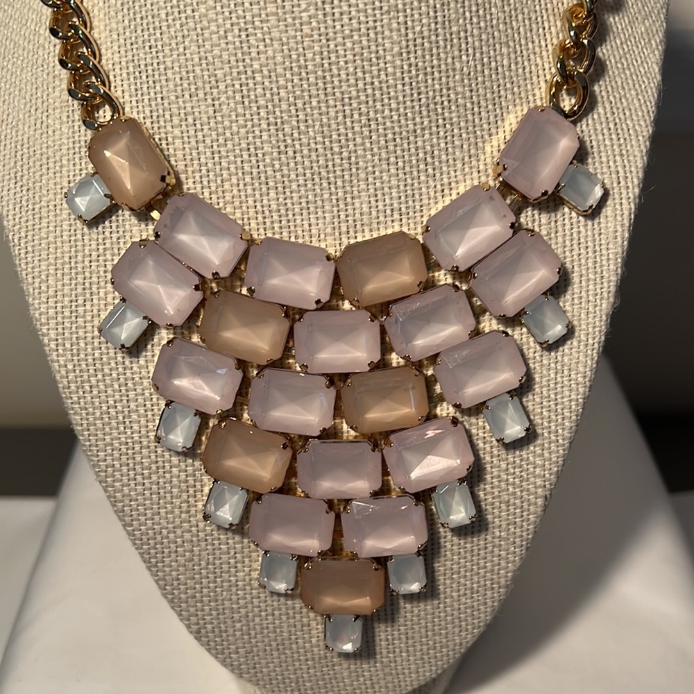 R J Graziano  Bib Multi color necklace - Picture 2 of 4
